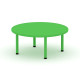 طاولة دائرية مستوى واحد بلاستيك 