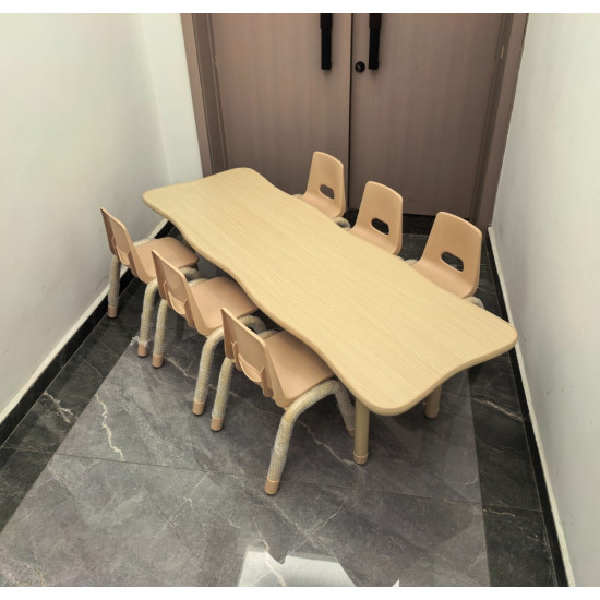 طاولة مستطيلة ليغاسي 180*60*48-71 سم