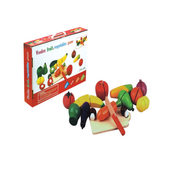 تقطيع الفواكه والخضروات الخشبية