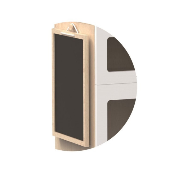 السوبر ماركت الكبير خشبي يتكون من 3 قطع منفصلة 