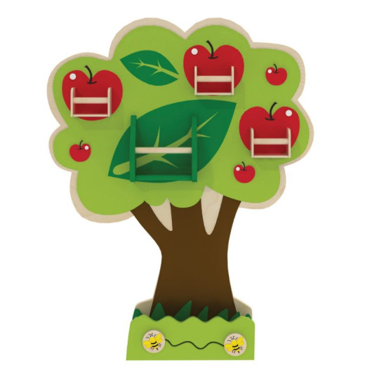 شجرة التفاح – تخزين كتب جدارية مقاس:106*15*132سم