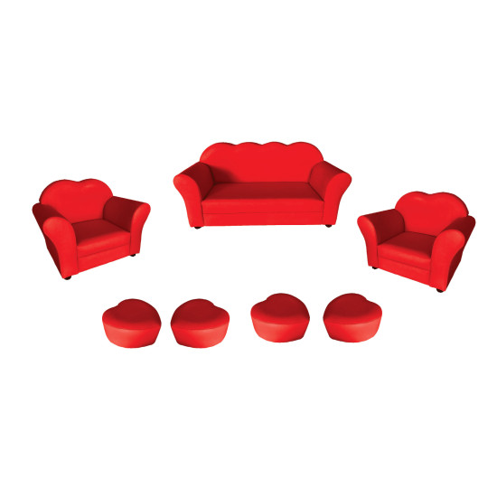 طقم كنب الاميرات 7 قطع