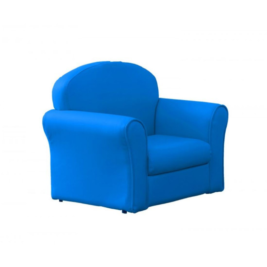 كنب مفرد أزرق