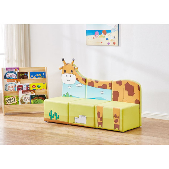 كنب صوفا ثلاثي - الزرافة مقاس: W110*D41*H70