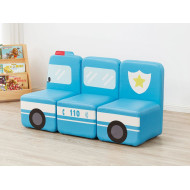 كنب صوفا ثلاثي - الشرطي مقاس: 120*41.5*63 سم