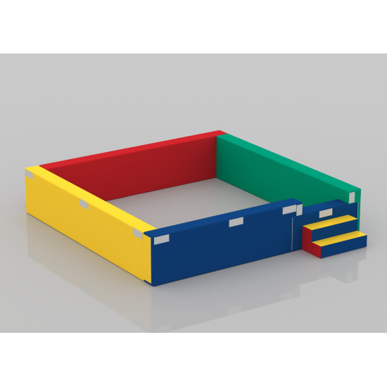 حوض رمل مع غطاء  جودة عالية