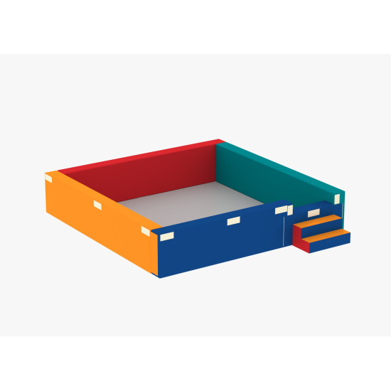 حوض رمل مع غطاء  جودة عالية