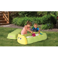 صندوق الرمل شكل اليرقة