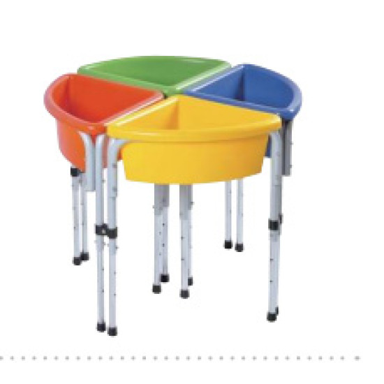 طاولة الرمل و الماء الدائرية