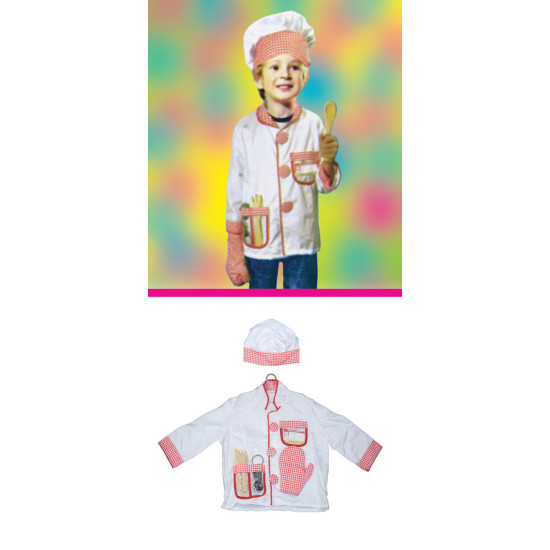 بدلات المهن مع الأدوات- الطباخ