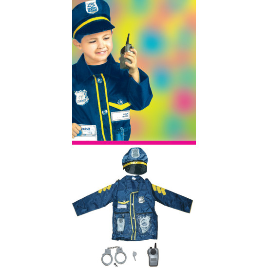 بدلات المهن مع الأدوات- الشرطي