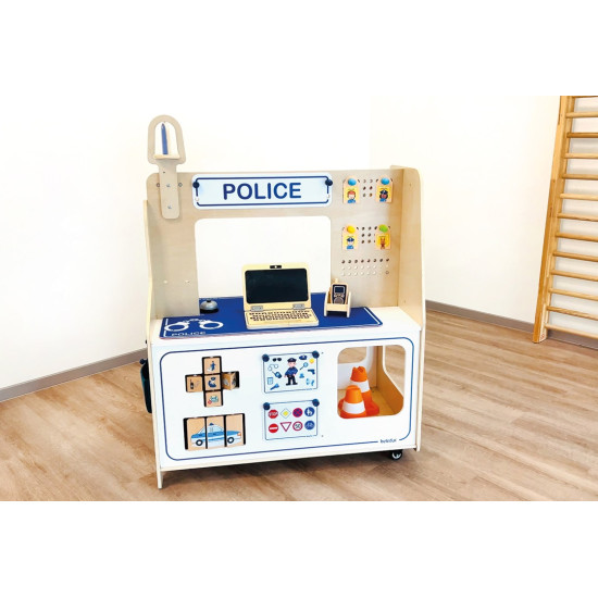 محطة الشرطة / المطافي 2 في 1 مع الملحقات