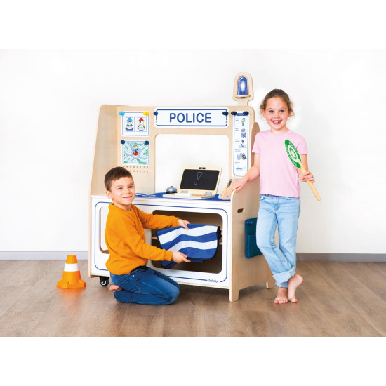 محطة الشرطة / المطافي 2 في 1 مع الملحقات