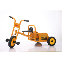 دراجة الوظائف - باص المدارس - أصفر