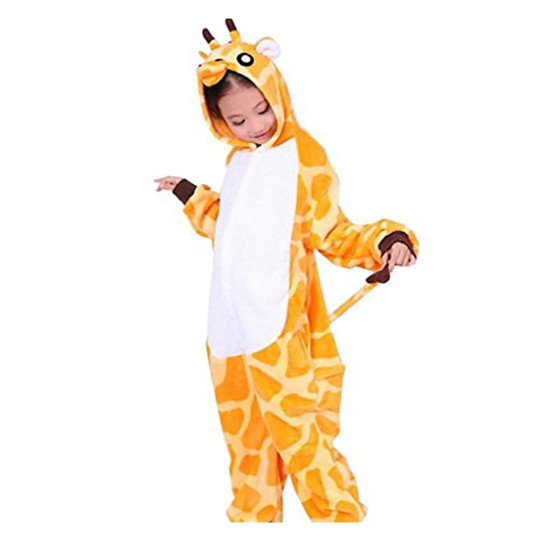 ملابس الحفلات والاستقبال التنكيرية - للصغار - شكل الزرافة