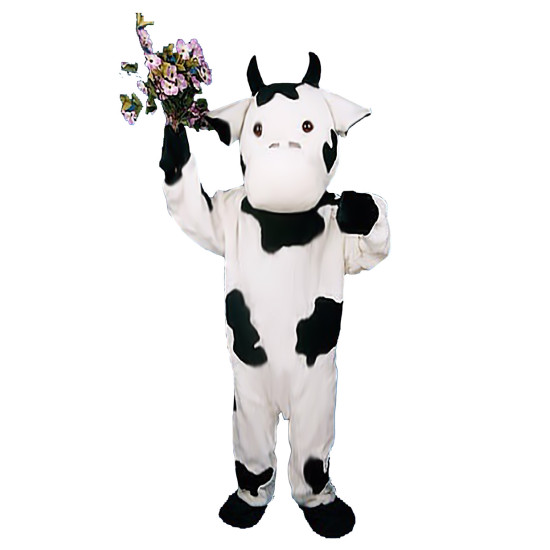 ملابس الحفلات والاستقبال التنكيرية - للكبار - شكل البقرة