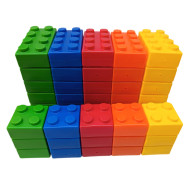 مكعبات كبيرة 45 قطعة 