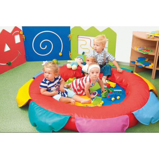 فرشة الزهرة المبطنة - صناعة أوروبية