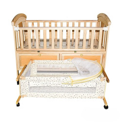 سرير أطفال الحضانات خشبي