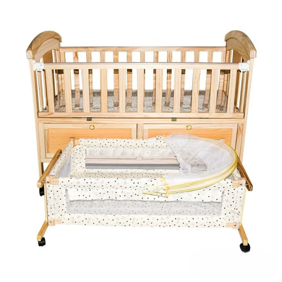 سرير أطفال الحضانات خشبي