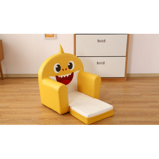 كنب مفرد ايموجي - أصفر