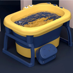 مروش الطفل الحديث - أصفر مقاس :75*55*43 سم