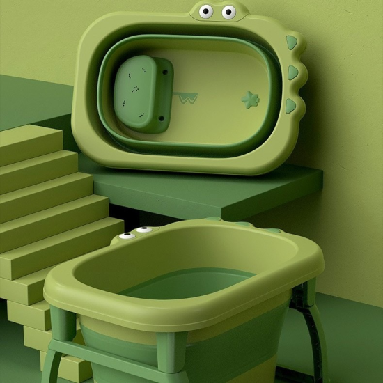 مروش الطفل الحديث - أخضر مقاس:75*55*43سم