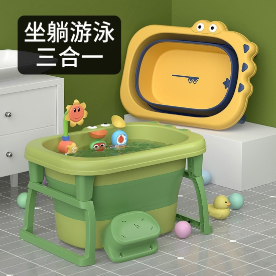 مروش الطفل الحديث - أخضر مقاس:75*55*43سم