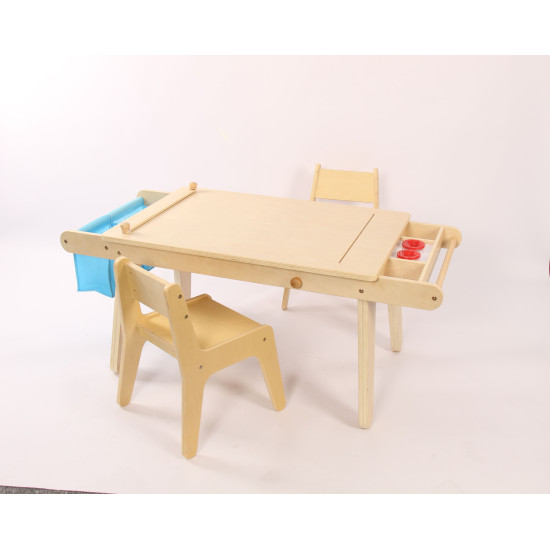 طاولة الرسم مع 2 كرسي