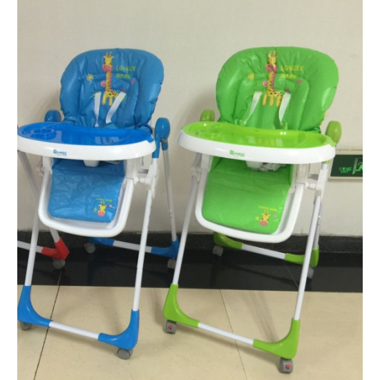 كرسي طعام أطفال فاخر قابل للطي