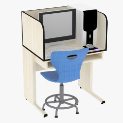 طاولة معمل حاسب الي خشبي 