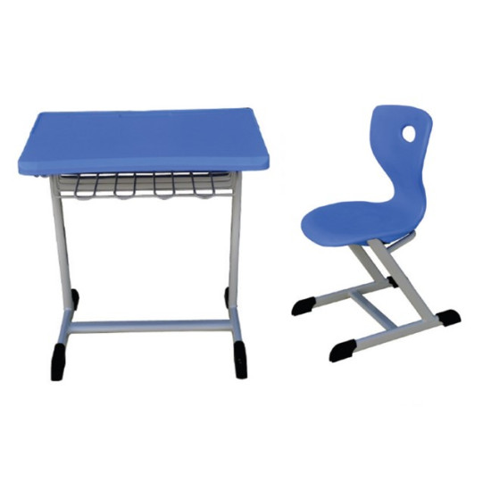 طقم طاولة وكرسي الشكل الجديد لون سماوي