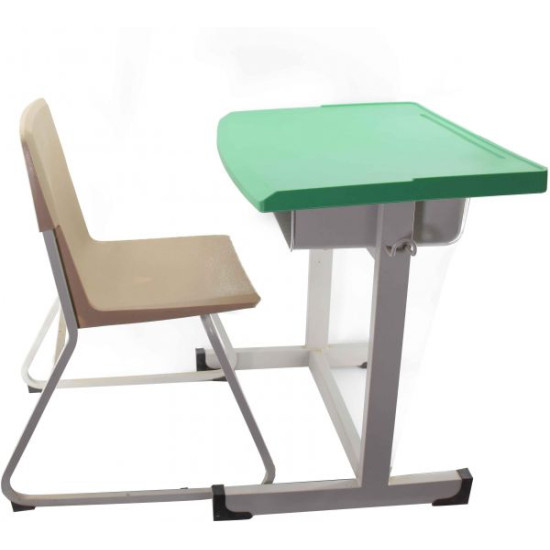 طقم طاولة وكرسي اخضر الشكل القديم ( الدرج شبك)