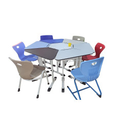 طقم طاولة وكرسي سطح طاولة فينوليك 