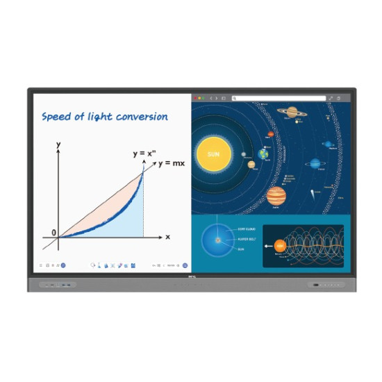 شاشة تفاعلية 65 بوصة ماكس هوب لا تحتاج كمبيوتر او بروجكتر